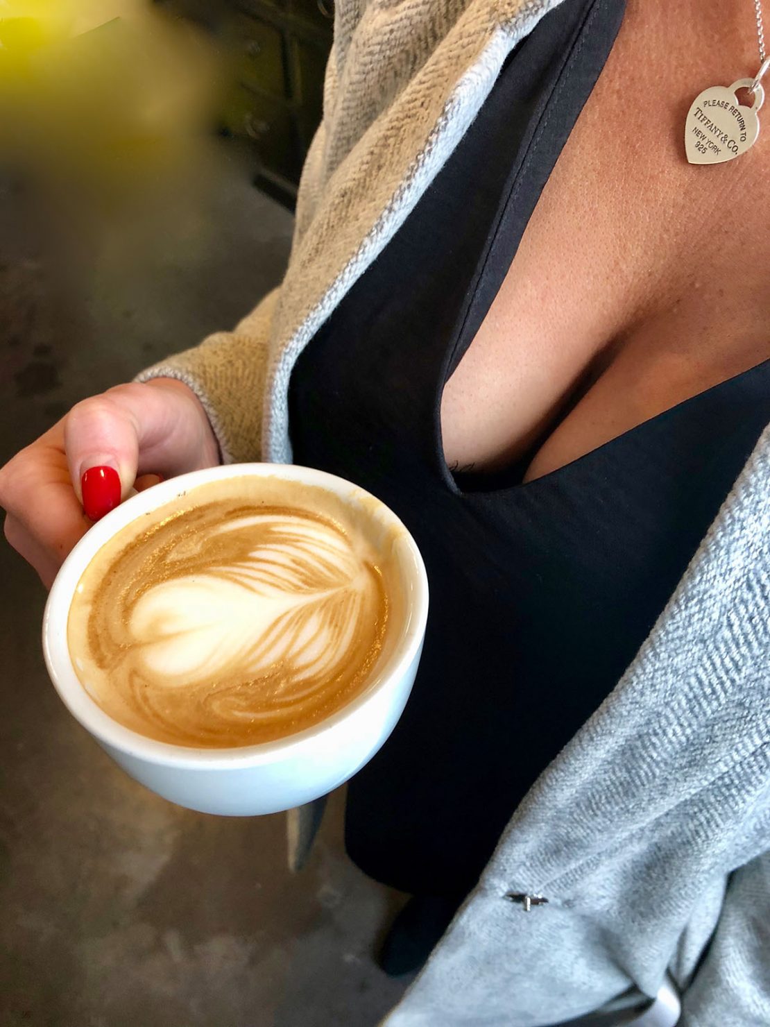 barista latte art