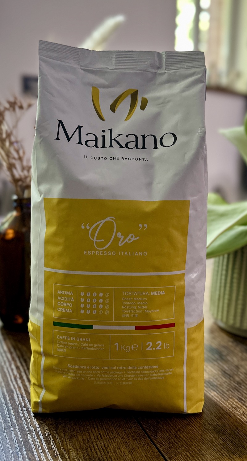 Kaffee Maikano Gold Oro 1kg Ganze Bohne